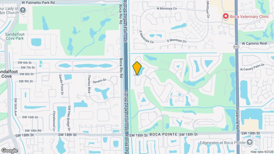 22710 Meridiana Dr Map and Location Details