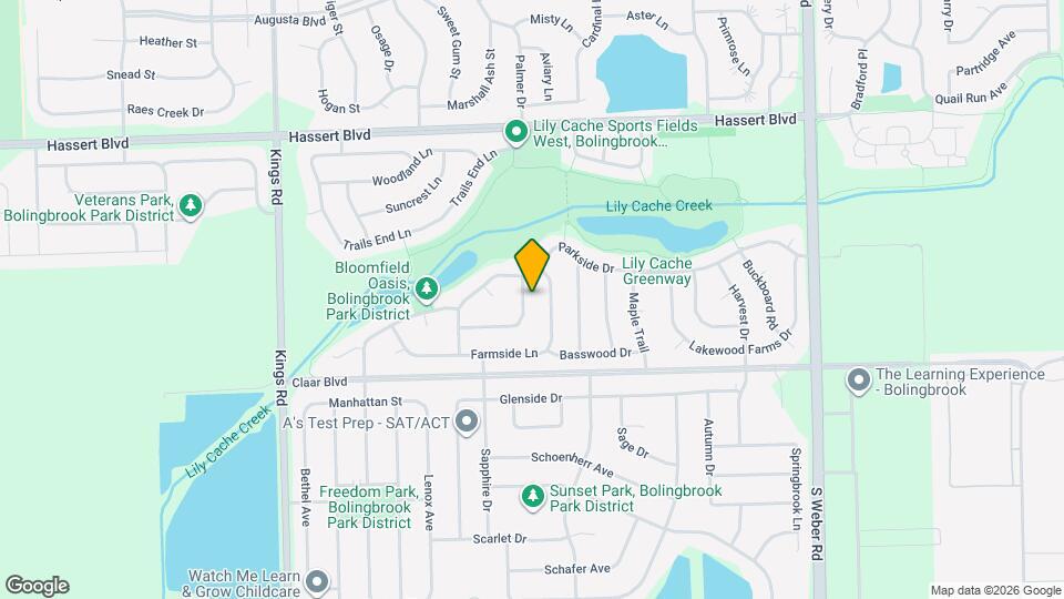 1523 Schumacher Dr Map and Location Details