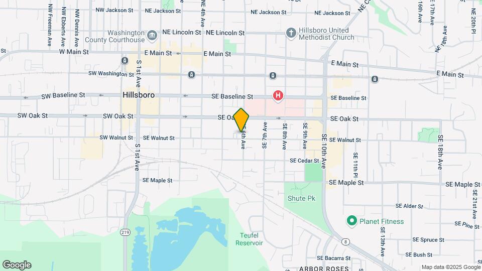 573 SE Walnut St Mapa y Detalles de la Ubicación