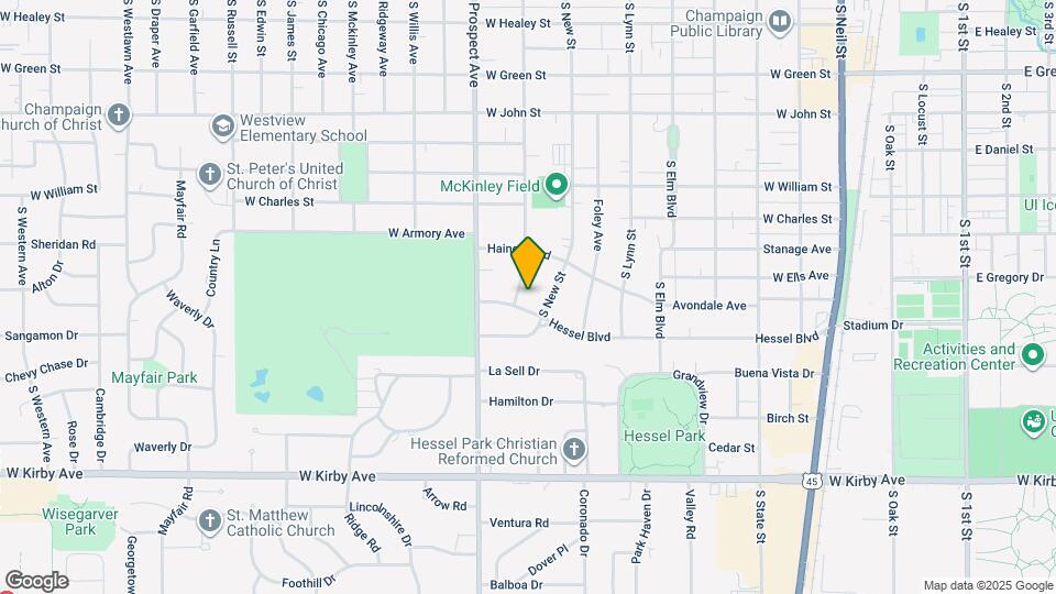 706 Hessel Blvd Map and Location Details