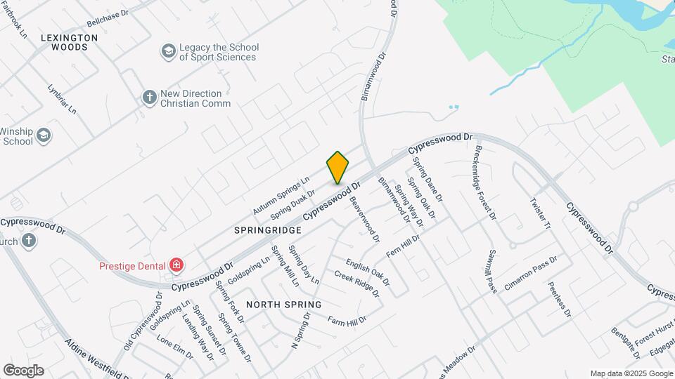 26214 Cypresswood Dr Map and Location Details