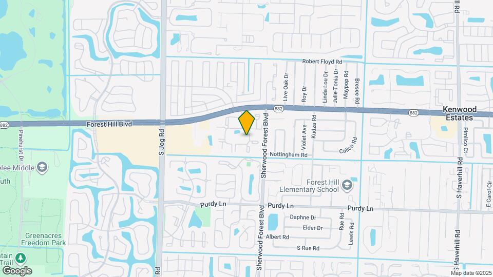 6094 Forest Hill Blvd Map and Location Details