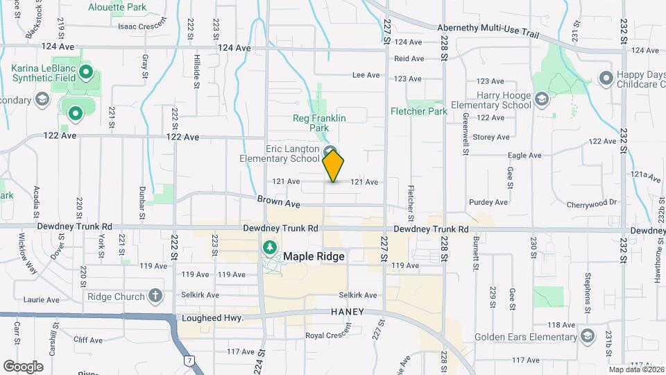 22562-22562 121 Ave Map and Location Details