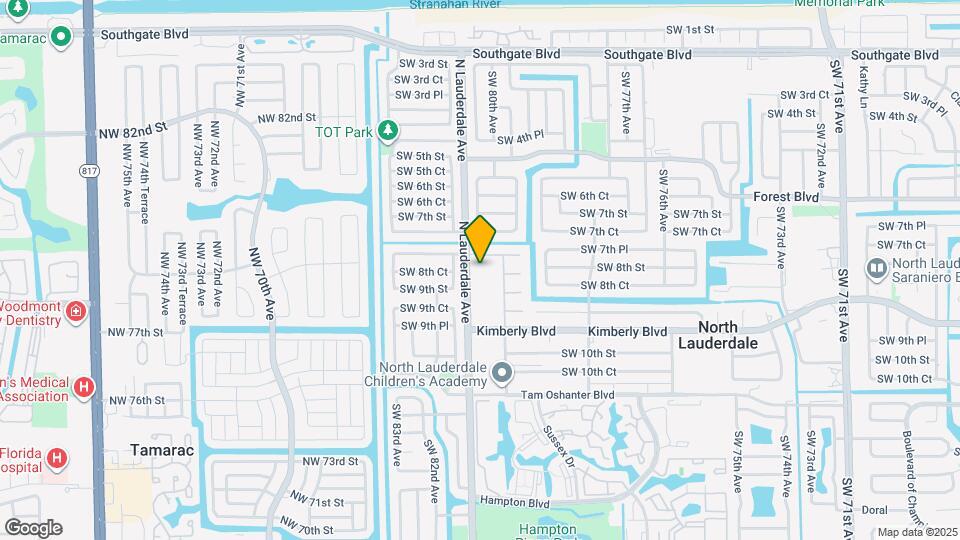 716 SW 81st Ave Map and Location Details