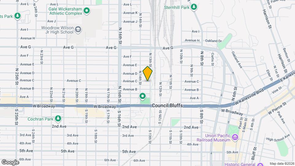 1305 Avenue C Map and Location Details