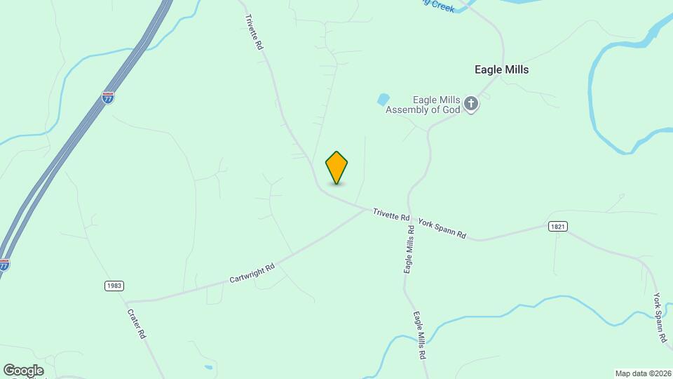 174 Trivette Rd Map and Location Details