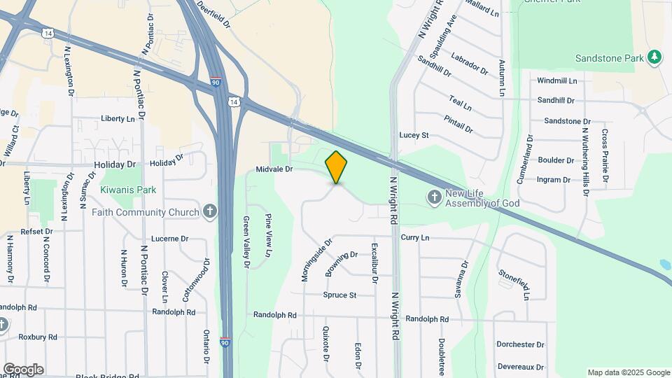 2550 Greenwood Dr Map and Location Details