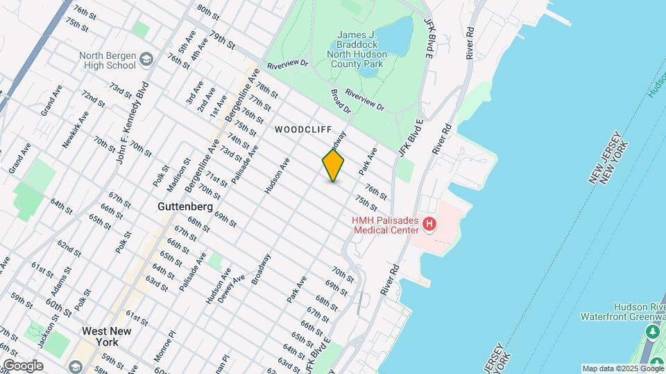 123 75th St, Unit 3 Map and Location Details
