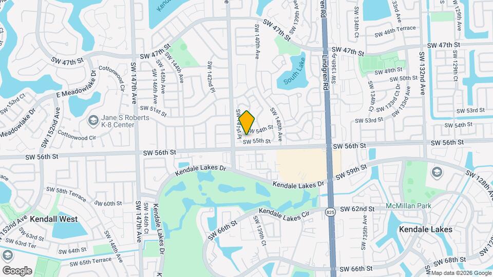 14109 SW 55th St Map and Location Details