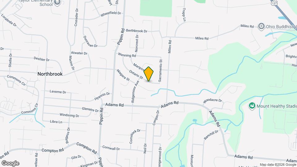 2497 Ontario St Map and Location Details