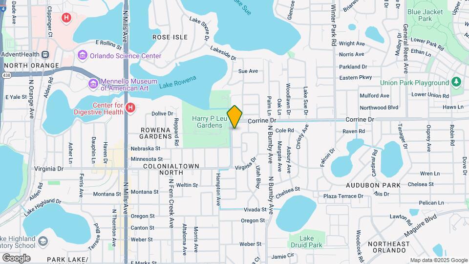 1709 N Forest Ave Map and Location Details