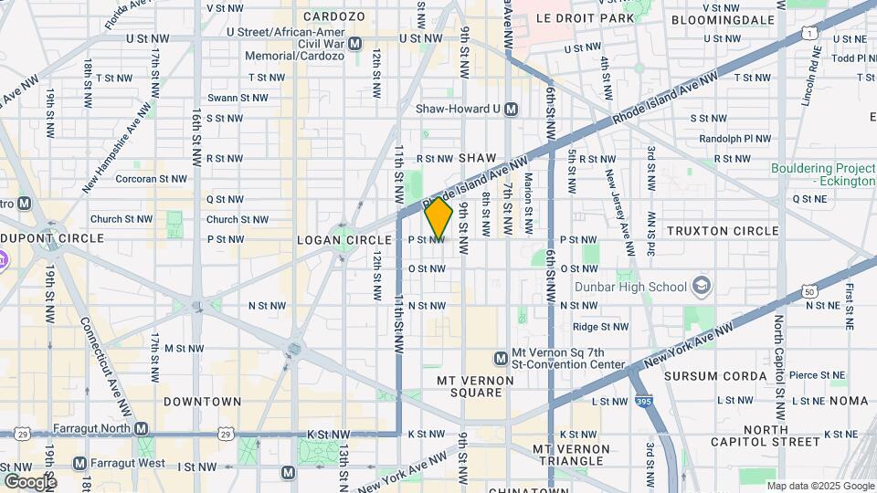 928 P St NW Map and Location Details