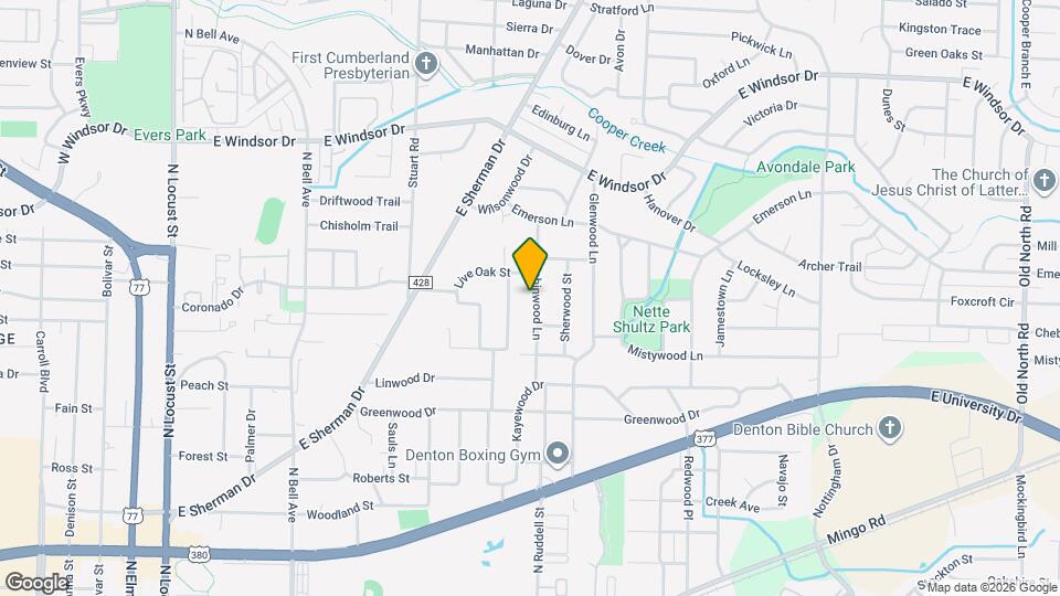 2603 Robinwood Ln Map and Location Details