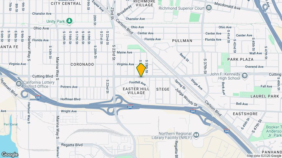 2638-2640 Cutting Blvd Mapa y Detalles de la Ubicación