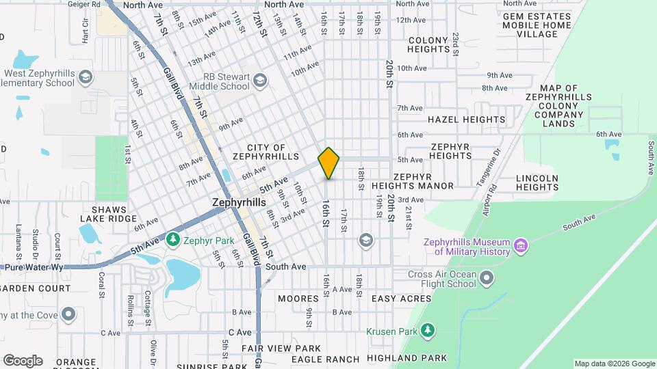 5304 16th St Map and Location Details