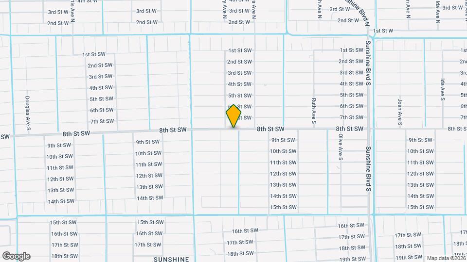 3505-3508 8th St SW Mapa y Detalles de la Ubicación