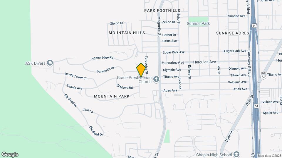 3236 Titanic Ave Mapa y Detalles de la Ubicación