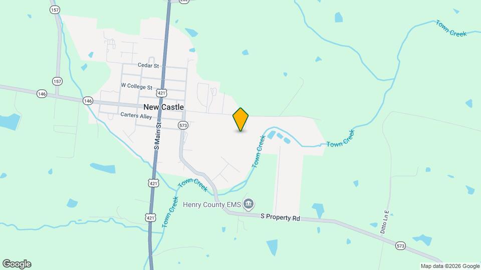 NEW CASTLE ELDERLY APARTMENTS Map and Location Details