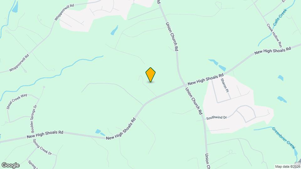 2250 New High Shoals Rd Map and Location Details