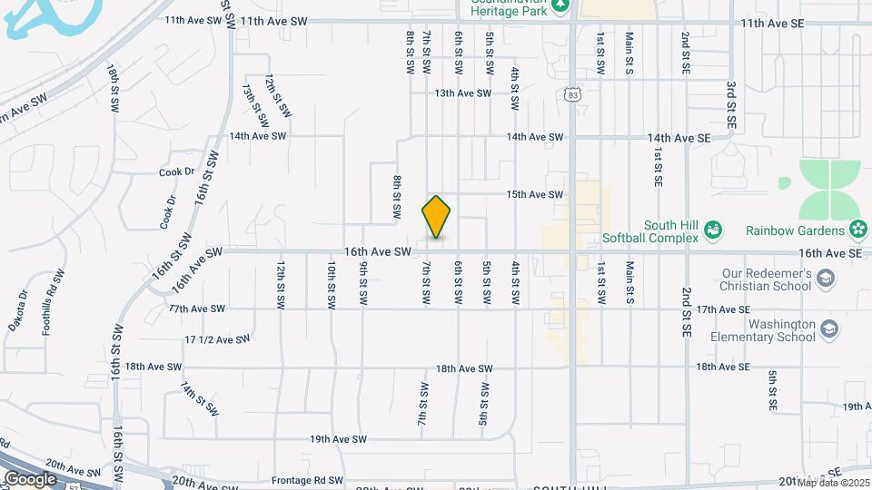 616 16th Ave SW Map and Location Details