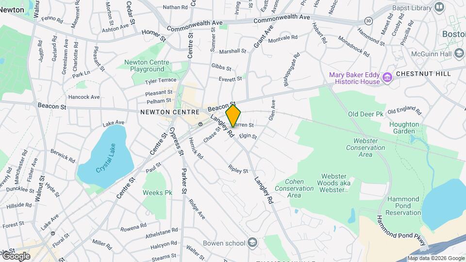 112 Langley Rd, Unit B Mapa y Detalles de la Ubicación
