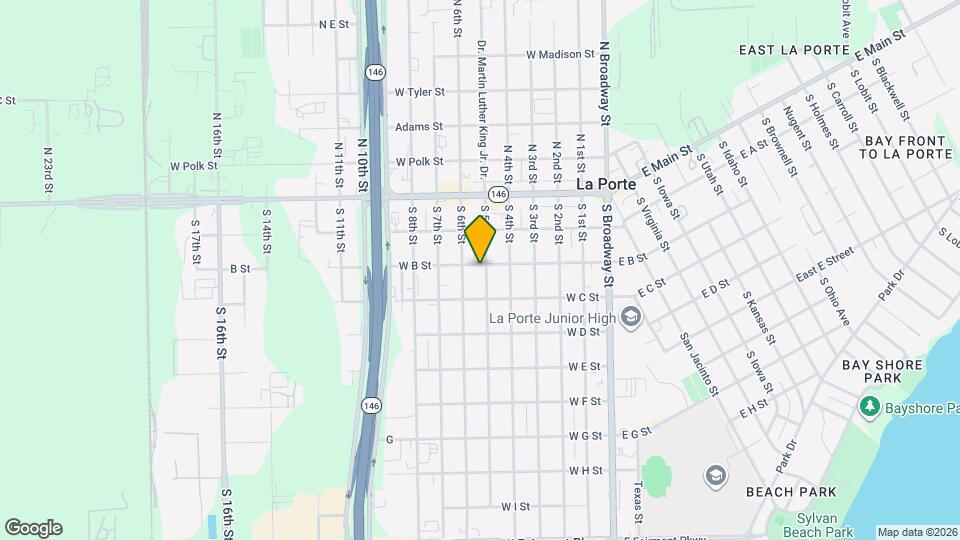 302 S 5th St Map and Location Details