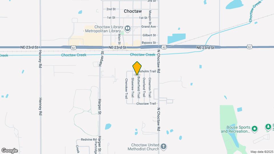 1913 Butterfield Trail Map and Location Details