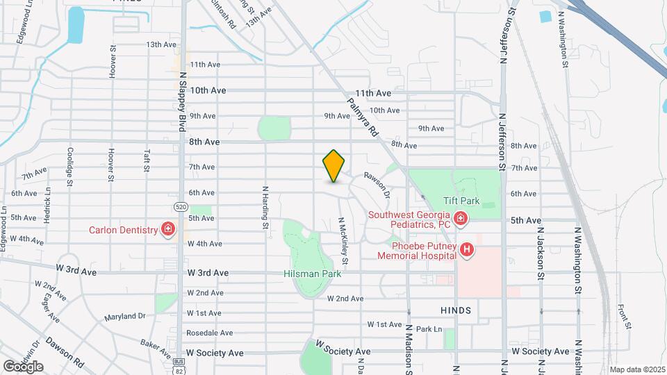 709 6th Ave Map and Location Details