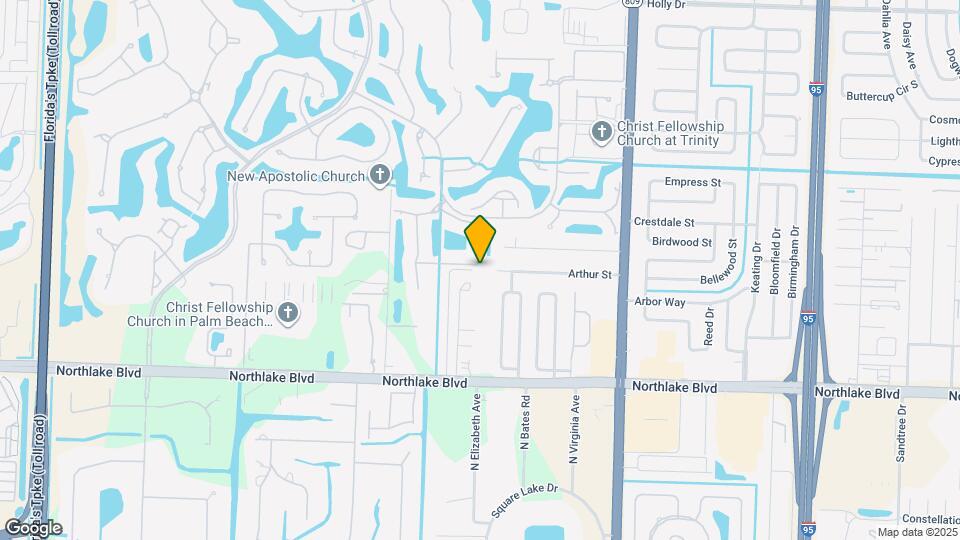 9345 Green Meadows Way Mapa y Detalles de la Ubicación