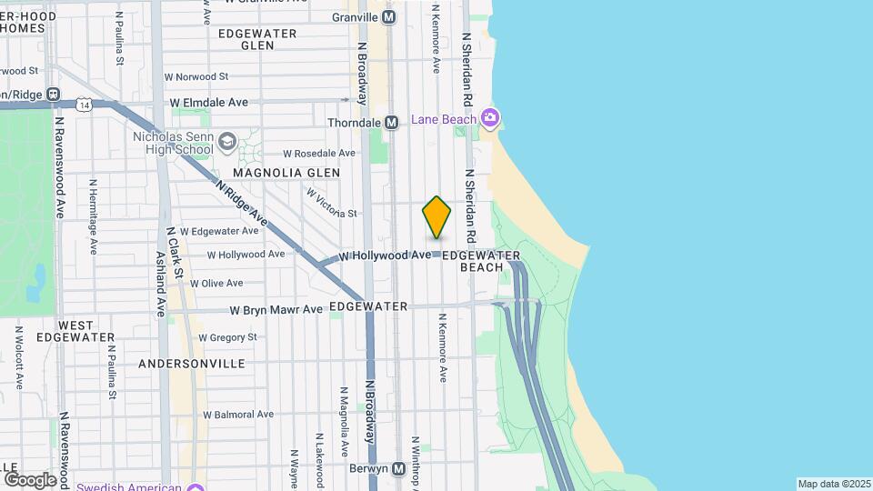 1040 Hollywood Mapa y Detalles de la Ubicación