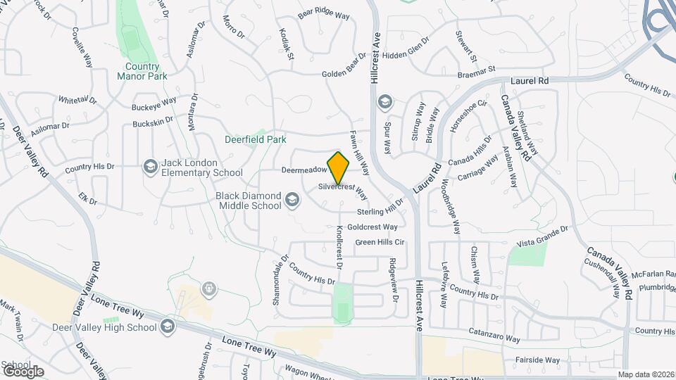 4533 Silvercrest Way Map and Location Details