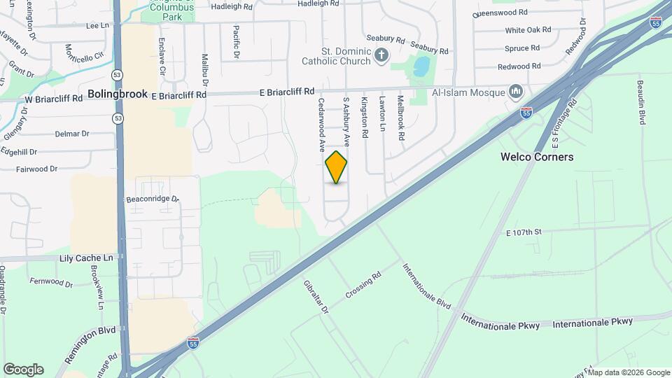 341 Hanover Dr Map and Location Details