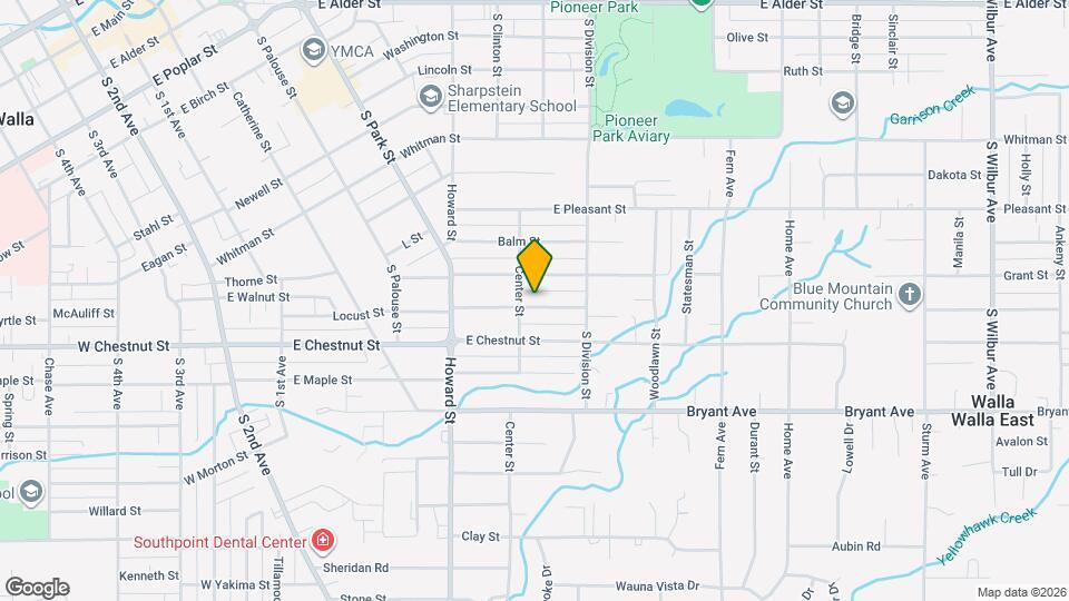 613 Locust St Map and Location Details