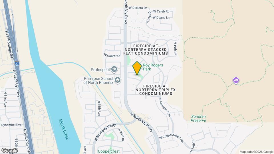 2222 W Dale Ln Map and Location Details