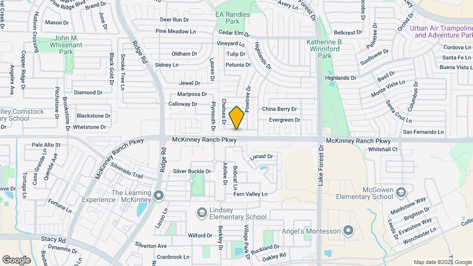 5517 Flowerwood Ln Map and Location Details