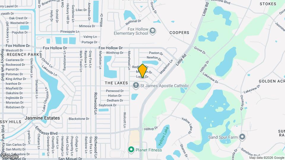 8413 Corney Dr Map and Location Details