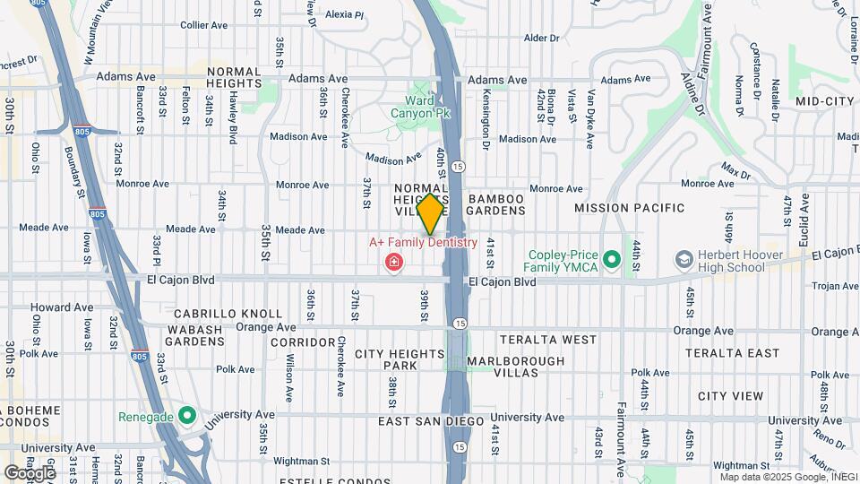 4377 39TH St Mapa y Detalles de la Ubicación