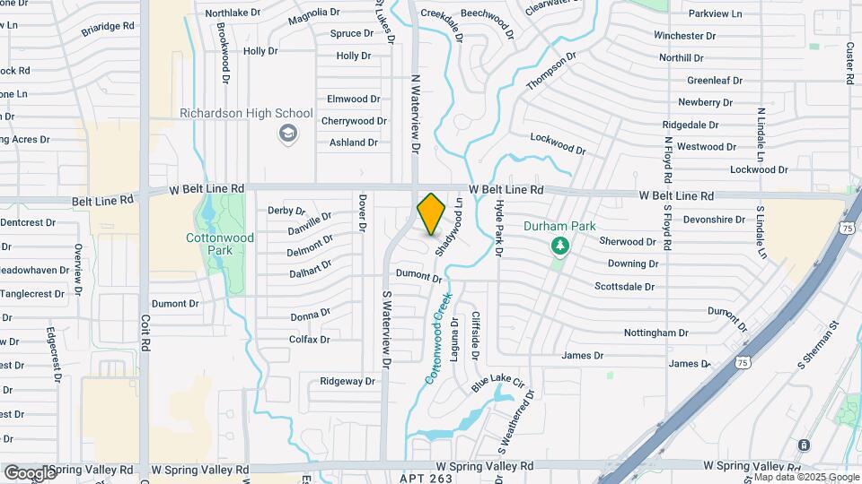 1109 Elizabeth Ln Map and Location Details