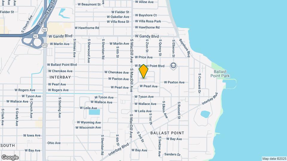 2915 W Paxton Ave Map and Location Details