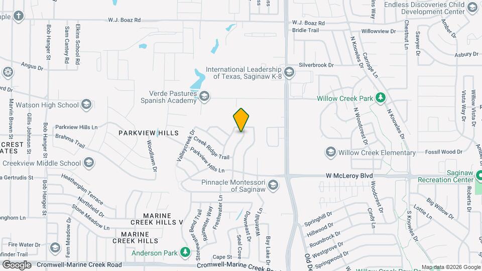 6933 Meadow Way Ln Map and Location Details