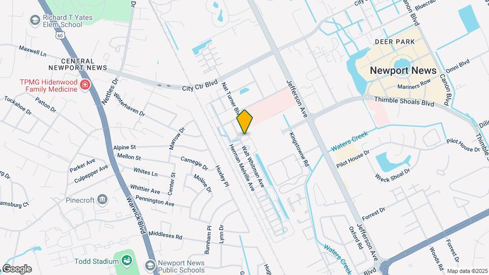 130 Nat Turner Blvd Map and Location Details