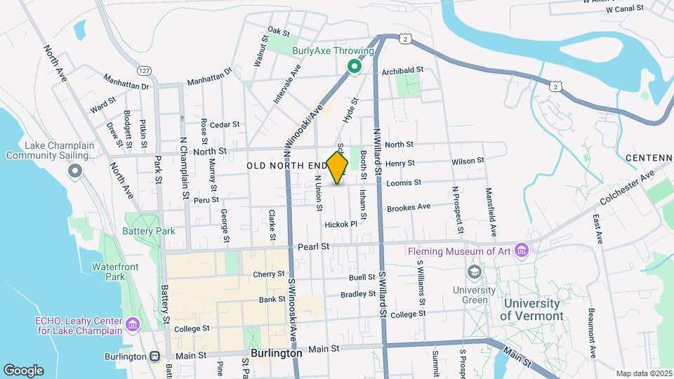 27 Loomis St, Unit 3 Map and Location Details