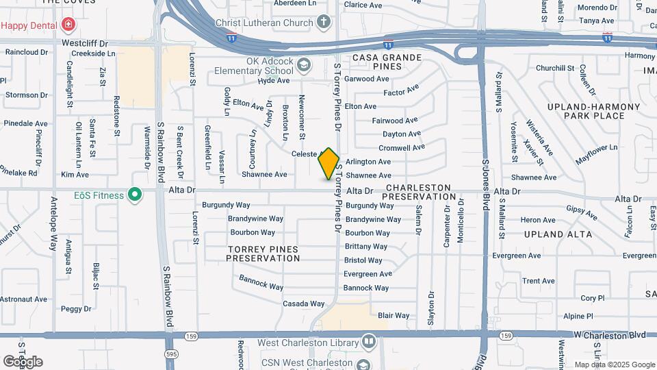 6408 Alta Dr Map and Location Details