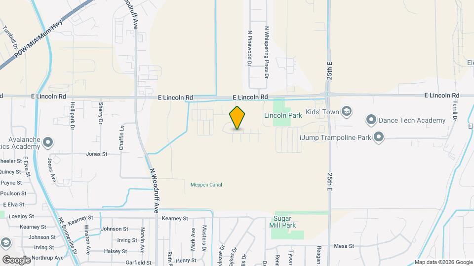 1450 Lewis Ct Map and Location Details