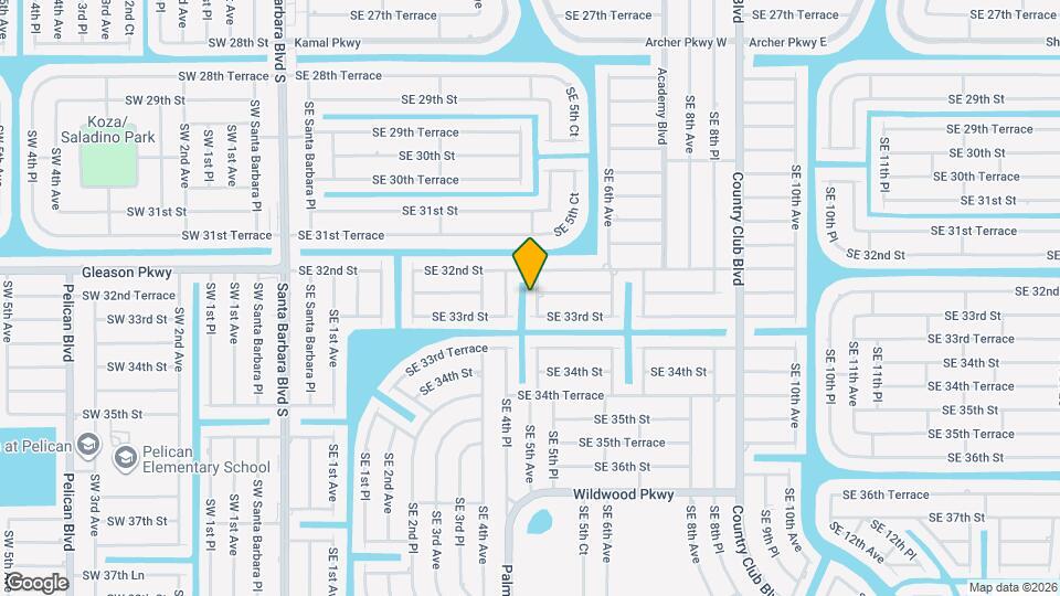 3216 SE 5th Ave Map and Location Details