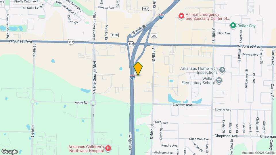 933 Hampton St Map and Location Details