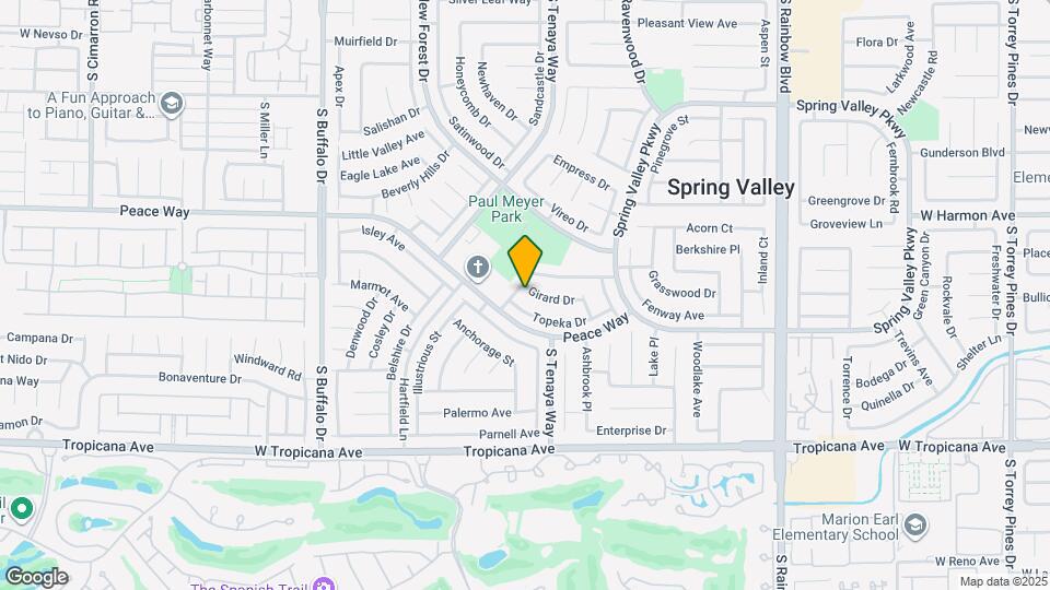 7351 Girard Dr Map and Location Details