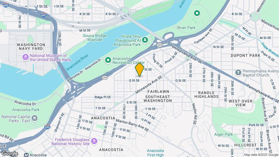 1810 Q St SE Mapa y Detalles de la Ubicación