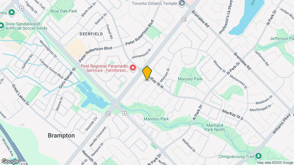 149 Manitou Crescent Map and Location Details