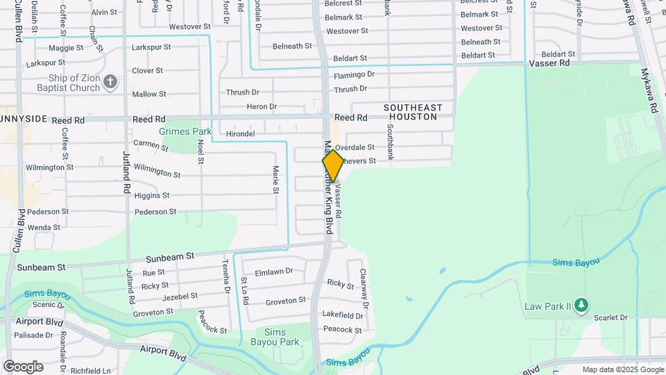 8835 Martin Luther King Blvd Map and Location Details